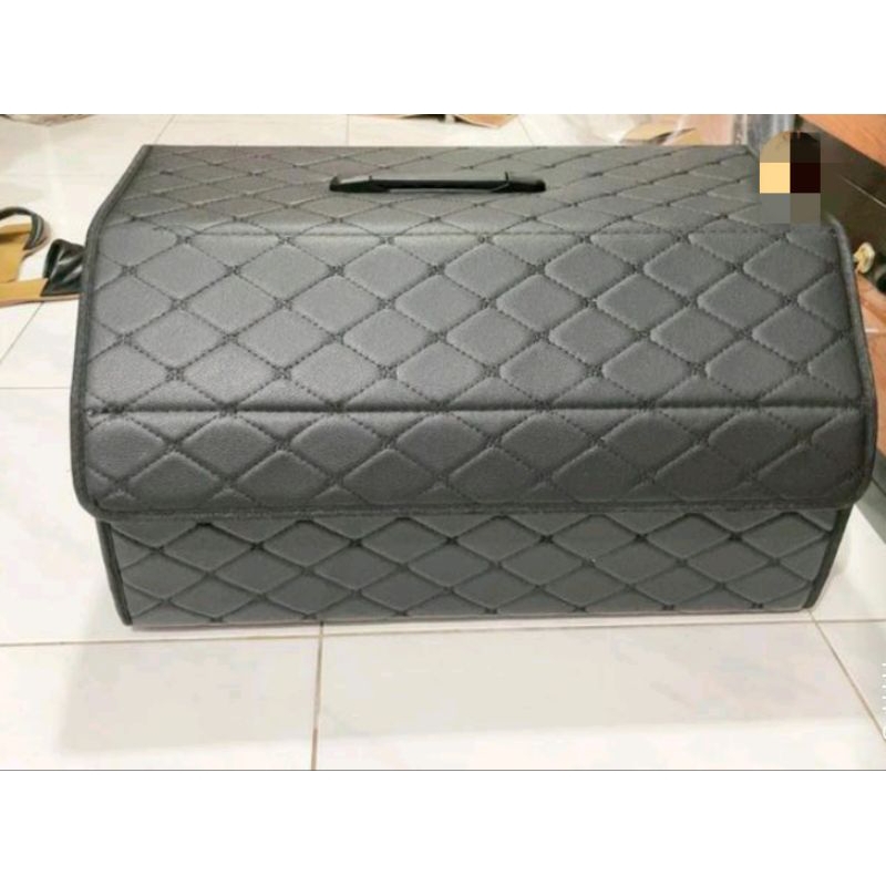 GS8 Tas Organizer Bagasi Size L Tas Box Belakang Mobil Car Storage Collapsible Container Box CP9 Kotak Penyimpanan Car Boot/ Car Trunk Storage/ Tas Black