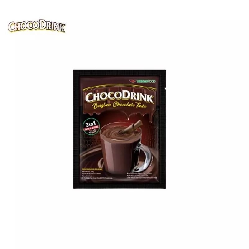 CHOCODRINK BELGIAN CHOCOLATE Minuman Instan 28gr x 10 Sachet