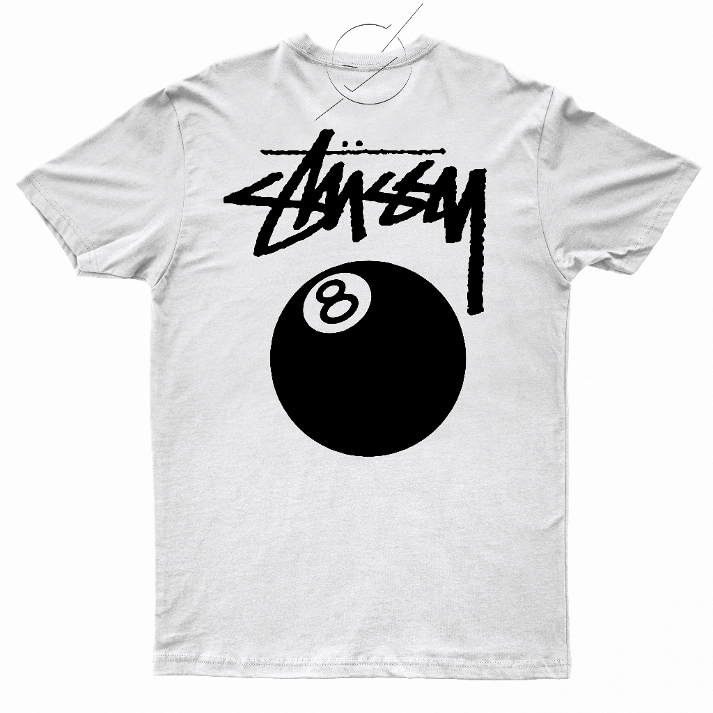 Kaos T shirt Stussy 8 Ball