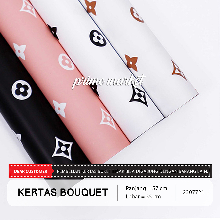 

Kertas Buket Bunga Kertas Cellophane Buket Kertas Bunga Paper Flower Wrapping Kertas Buket LV (2307721)