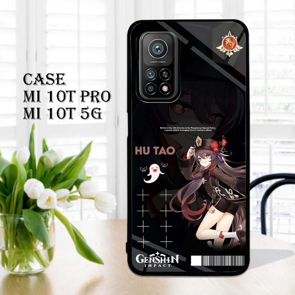 Case Glossy Mi 10T Pro | Mi 10T 5G | [MC67] Casing Kilau Pic HD Motif Genshin Impact | Kesing Hp Xia