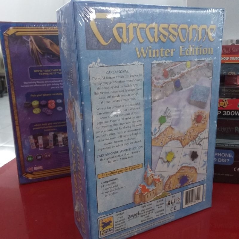 CARCASSONNE WINTER EDITION BOARD GAME