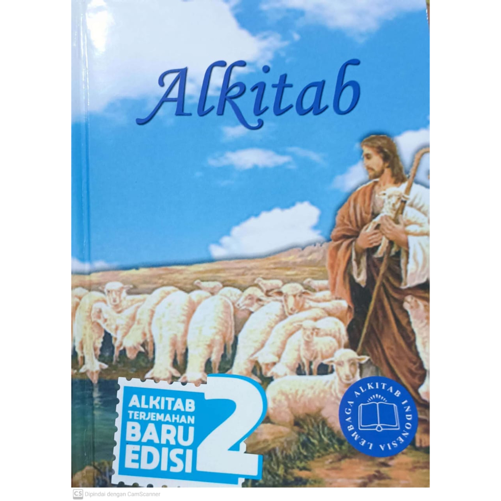 Alkitab anak bergambar hardcover edisi terjemahan baru 2, lengkap Perjanjian Lama dan Baru dengan in