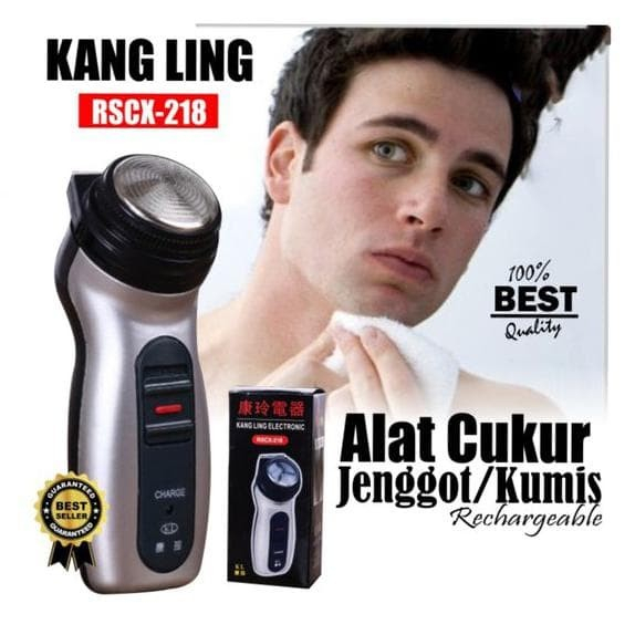 [COD] Mesin Cukur Rambut Kumis Jenggot Elektrik Kang Ling RSCX-218