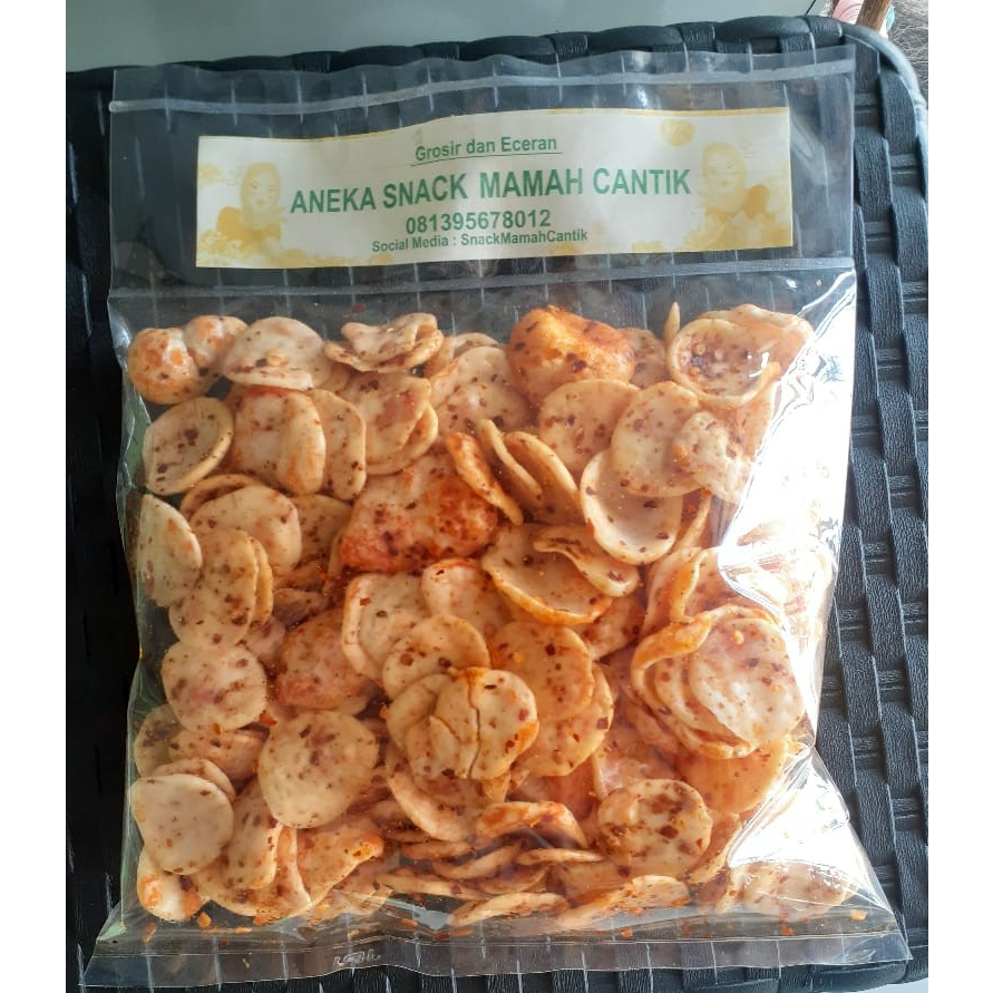 

Kerupuk Setan Seblak Pedas Putih