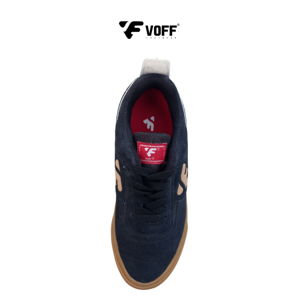 Voff Official Store - Voff Jamief Black Gum | Sepatu Pria | Sneakers