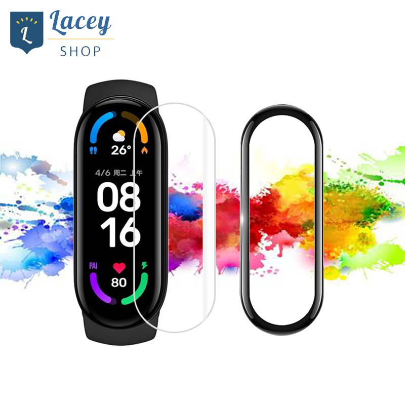 Anti Gores Xiaomi Mi Band 3 4 5 6 Pelindung Layar MiBand 3D 2D Screen Protector