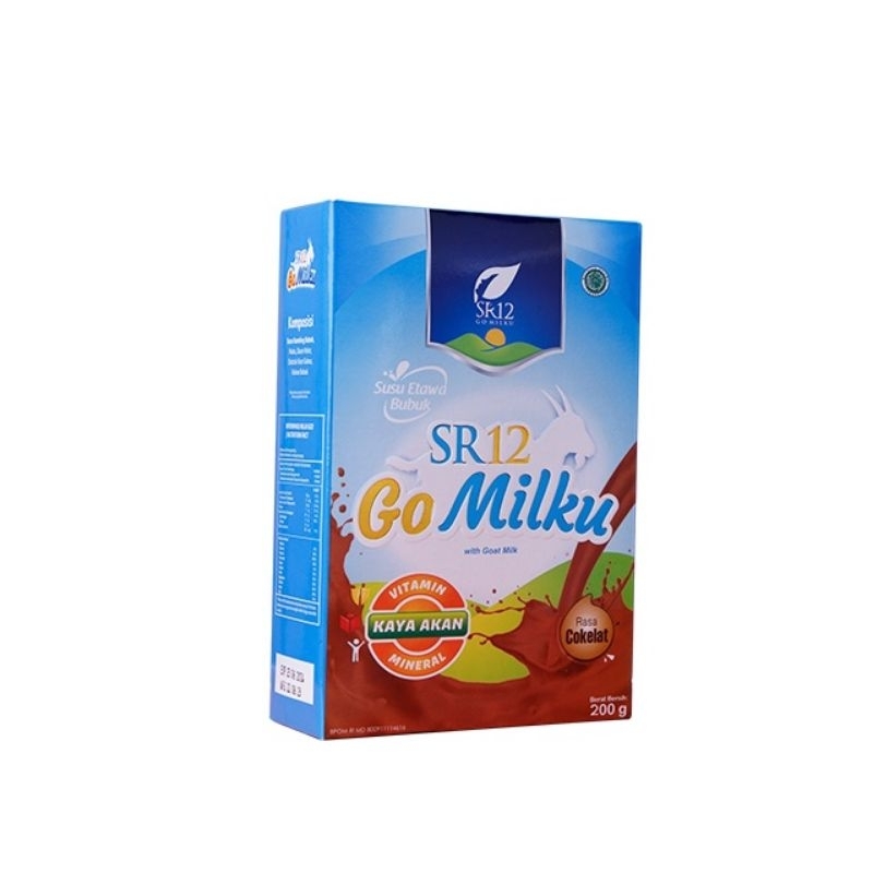 

SR12 GOMILKU COKLAT 200 DAN 600 GR | GOAT MILK | SUSU KAMBING ETAWA