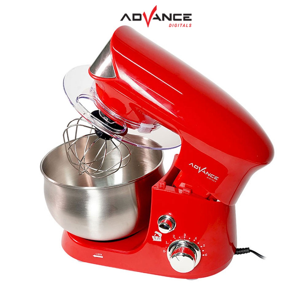 ADVANCE Stand Mixer Kapasitas 3,5 Liter 700W Pengocok Adonan Kue Roti SMX-35