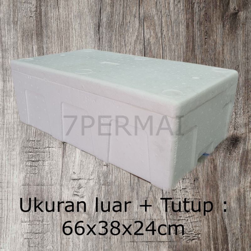 

styrofoam box / gabus box 66x38x24cm