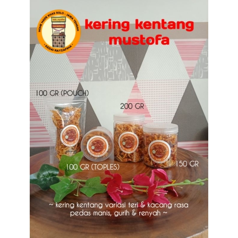

Kering Kentang Mustofa 150 Gr
