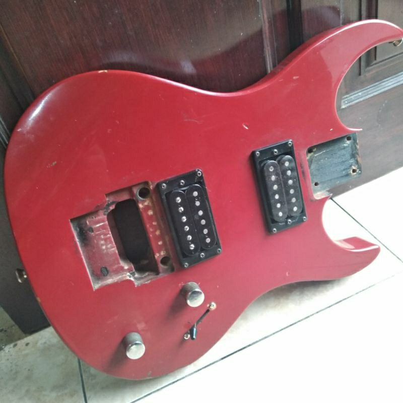 body gitar listrik Original + pickup dan wiring
