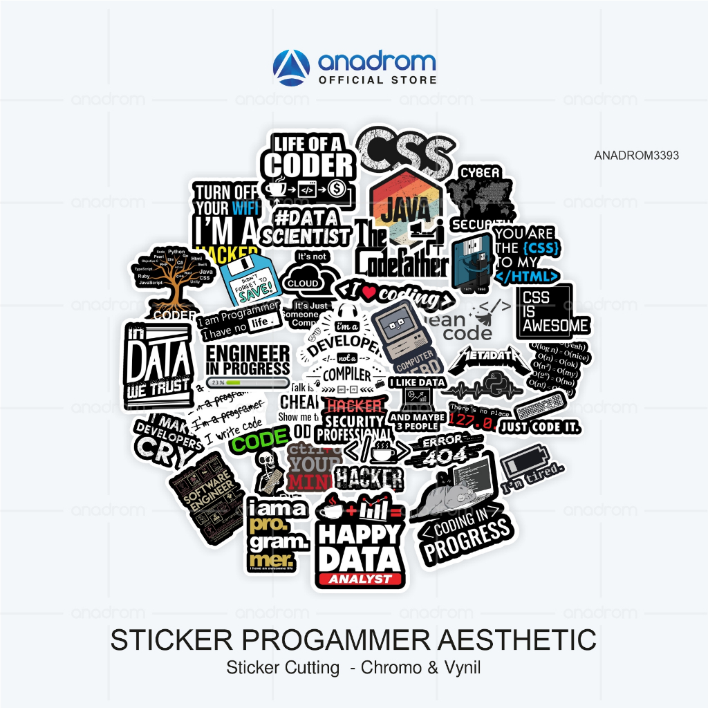 

Sticker Progammer Aesthetic | Sticker Coding Aesthetic | Anadrom 3393