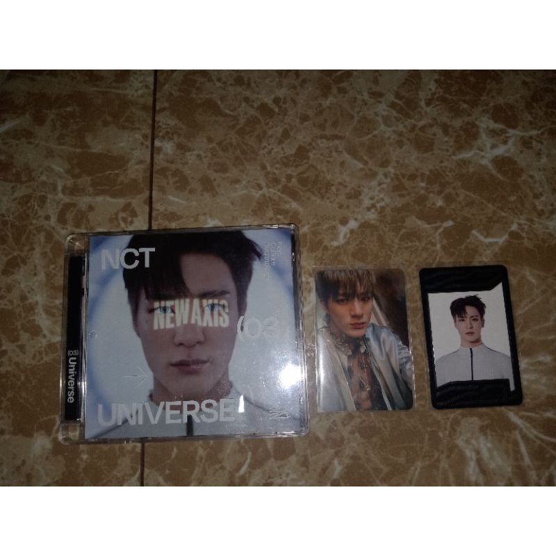 ALBUM NCT UNIVERSE JEWEL CASE COVER JENO SET UNSEALED PHOTOCARD JENO ABS