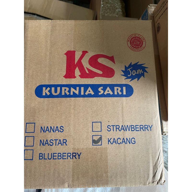 

selai kacang KS 10 Kg / KS Kurnia Sari selai kacang 10 kg