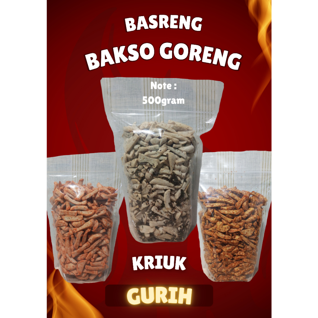 

Bakso Goreng | Basreng Daun Jeruk Renyah