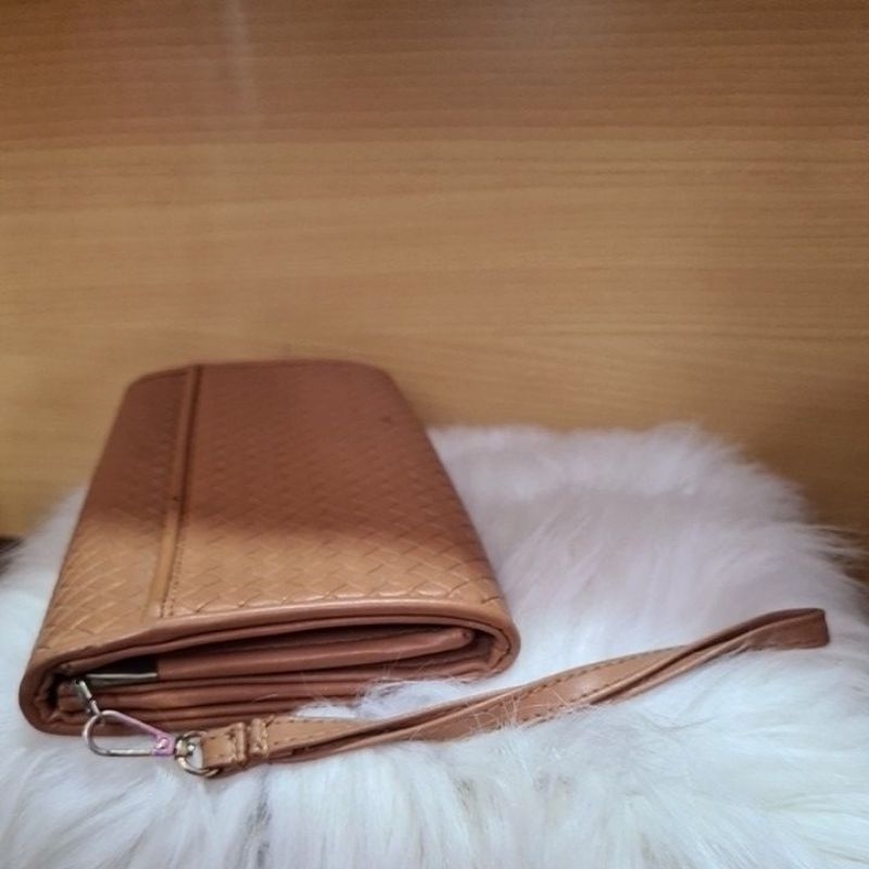 CLUTCH BAG D BROWN