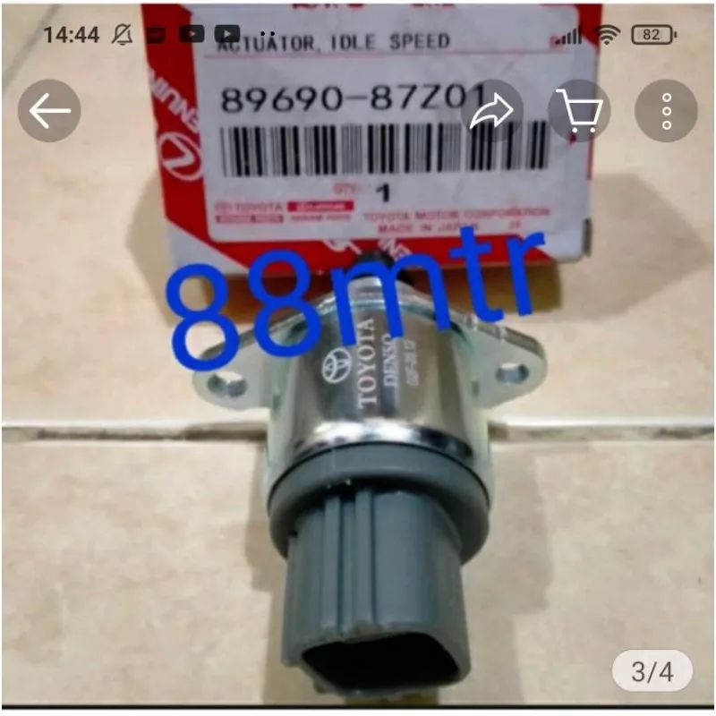 actuator isc idle speed control actuator langsam sensor isc avanza