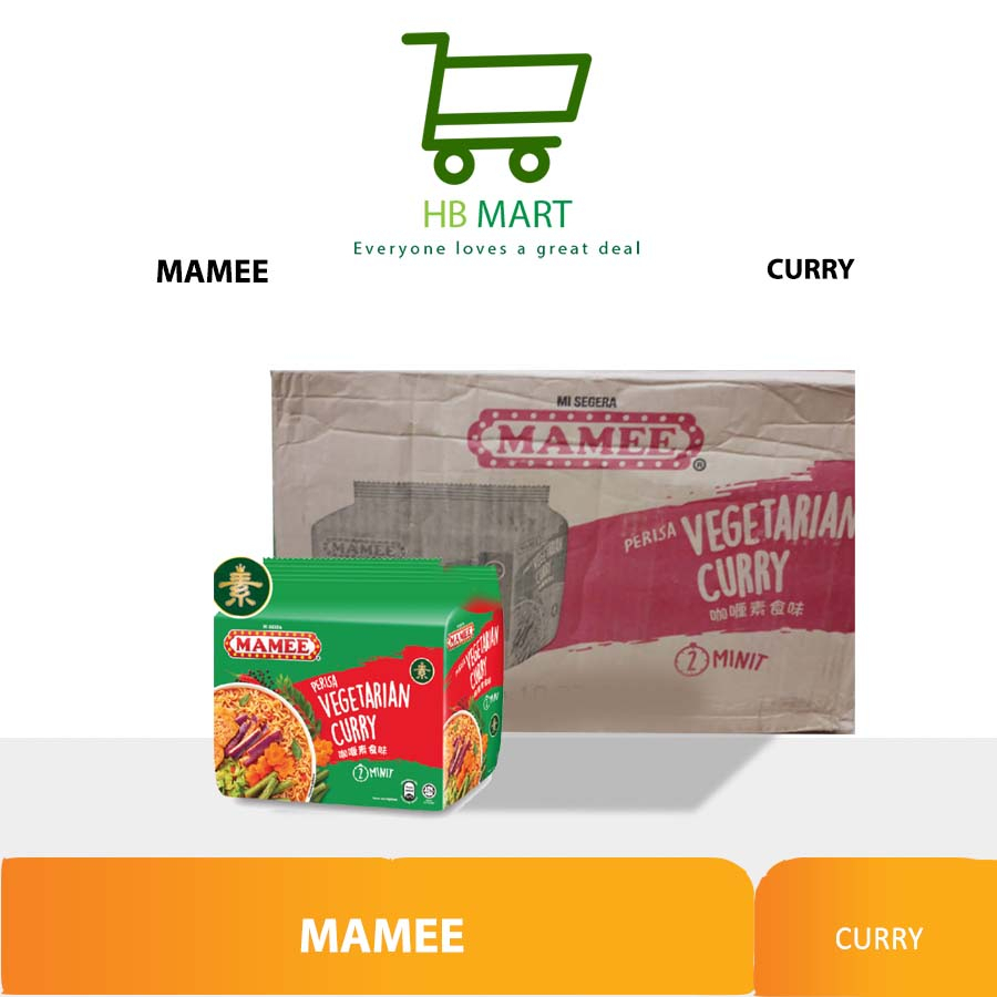 

MIE INSTANT MAMEE VEGETARIAN CURRY ISI 5'S X 78GR- PER DUS