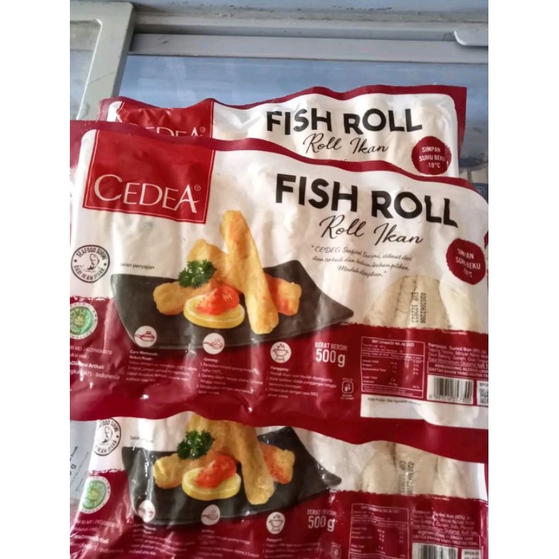 cedea fish roll 500 gr frozen food