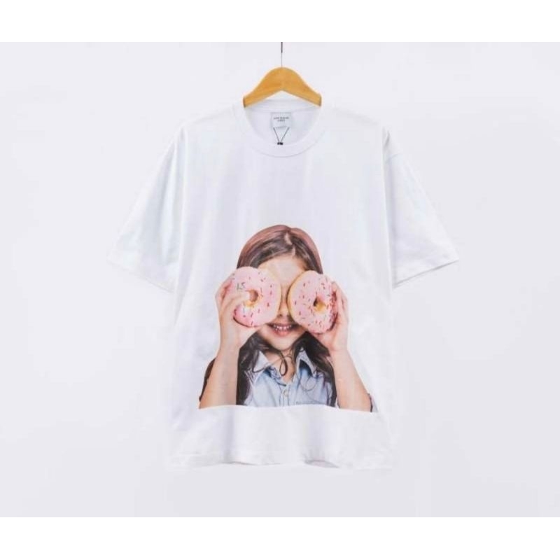 ADLV BABY FACE SHORT SLEEVE T-SHIRT WHITE DONUTS 3 | 100% ORIGINAL ACME DE LA VIE