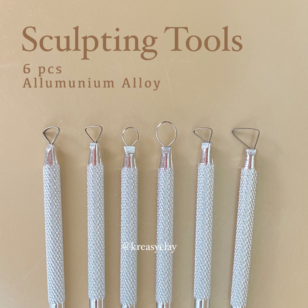 

Sculpting Tools Clay Tanah Liat - Alat Pahat Clay Stoneware Earthenware - Membuat Detail Clay