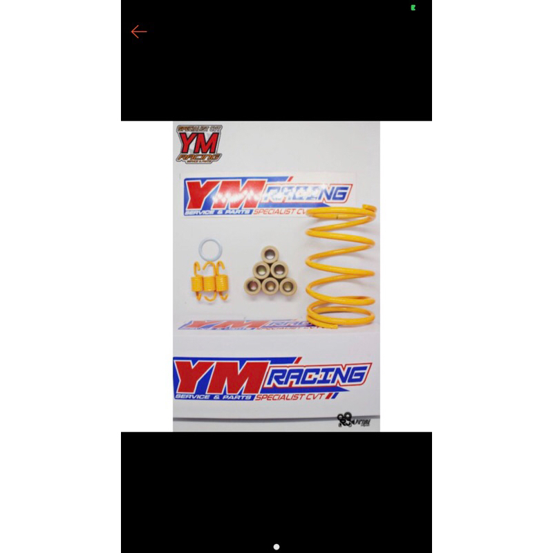 paket upgrade cvt mio sport, smile, soul, nouvo ym racing