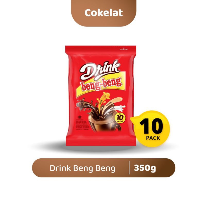 

Drink Beng Beng/Minuman Coklat/per 10sachet/Minuman viral/Minuman Dingin/ES COKLAT BENGBENG ENAK/MINUMAN VIRAL