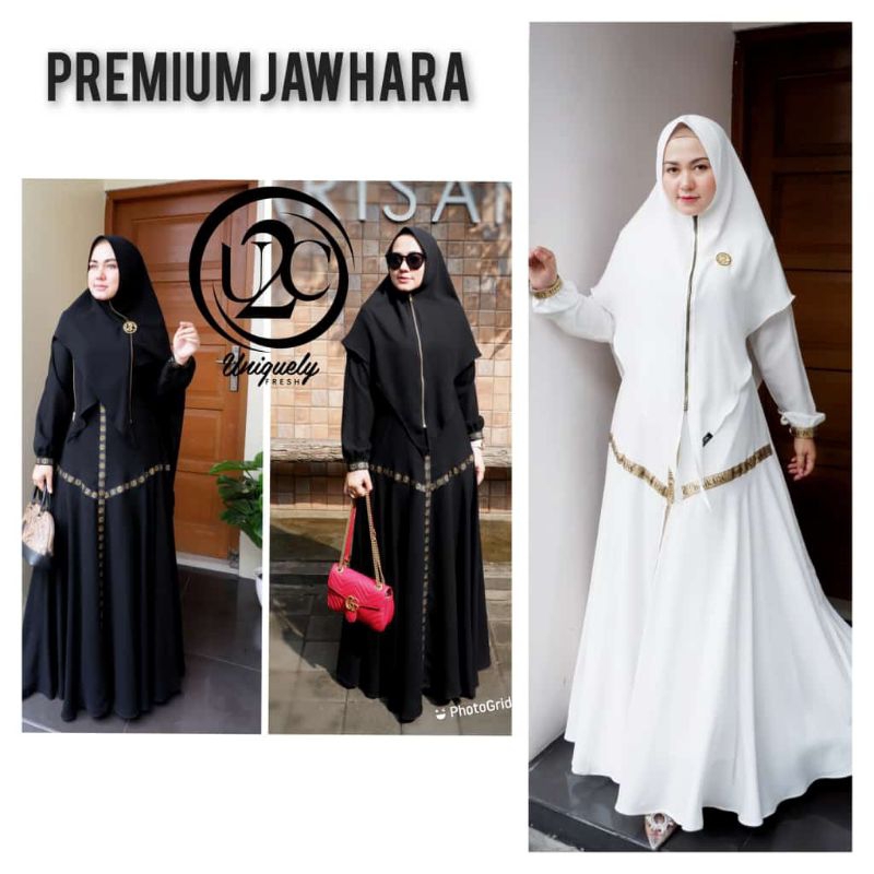 Jawhara white Premium by U2C//Jawhara premium U2C siap kirim original