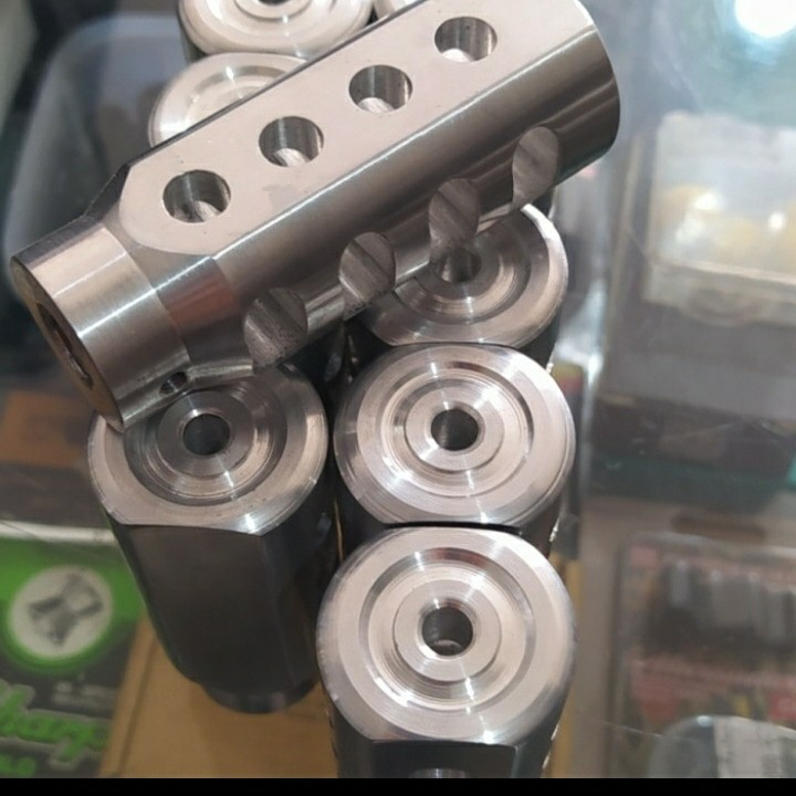 Muzzle Break Brake Model sistem Drat Baud dan Baud bagus - Kotak