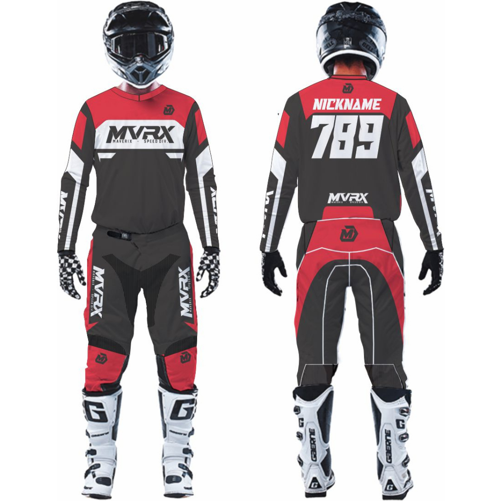 Jersey Set Custom Motocross Grasstrack Trail MVRX