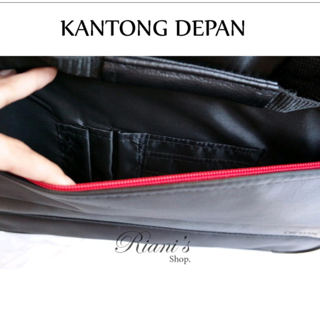 Tas Laptop Lenovo Dicota Original Import Impor Selempang Slempang Pinggang Jinjing Asli 15.6 Inc