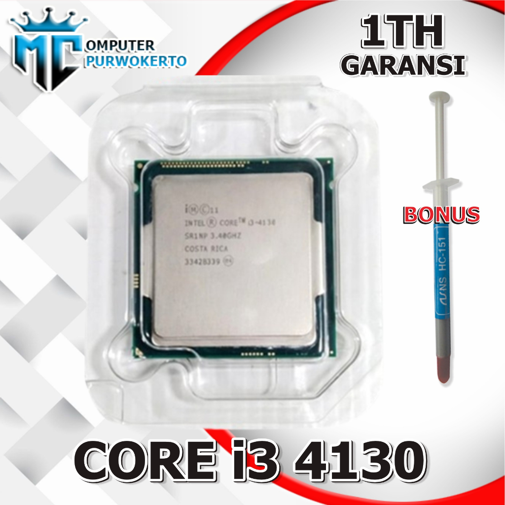 Processor Intel Lga 1150 Core I3 4130 3.40 GHZ