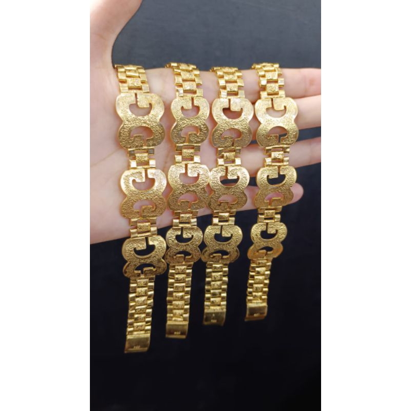 Gelang Sepuh Sepuhan warna emas 99
