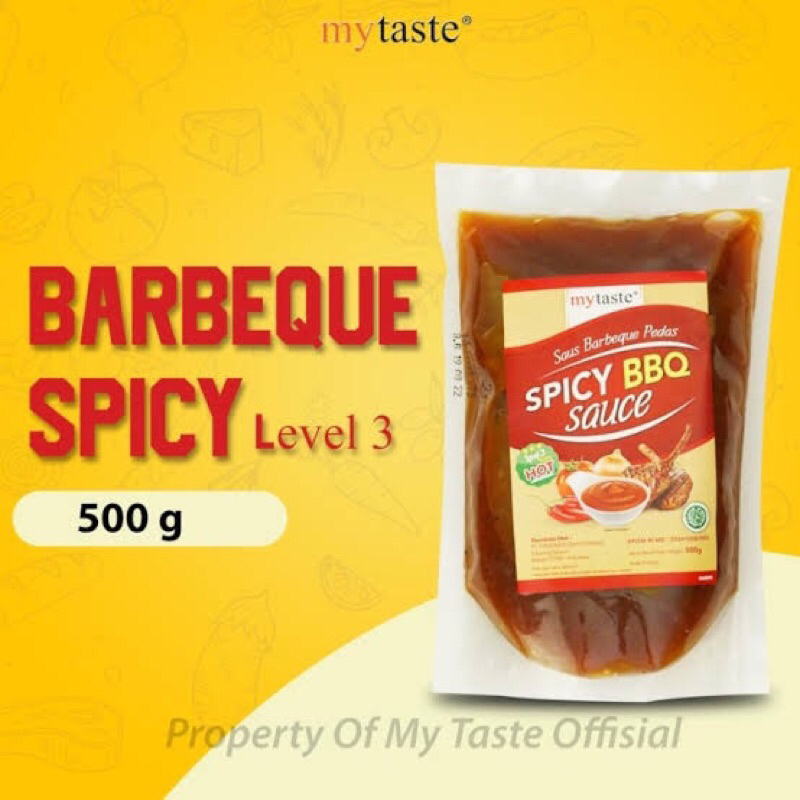 

my Taste BBq lev 3 500gr