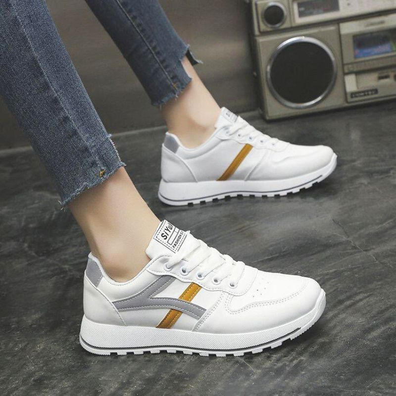 22437 Sepatu wanita import sneakers kekinian