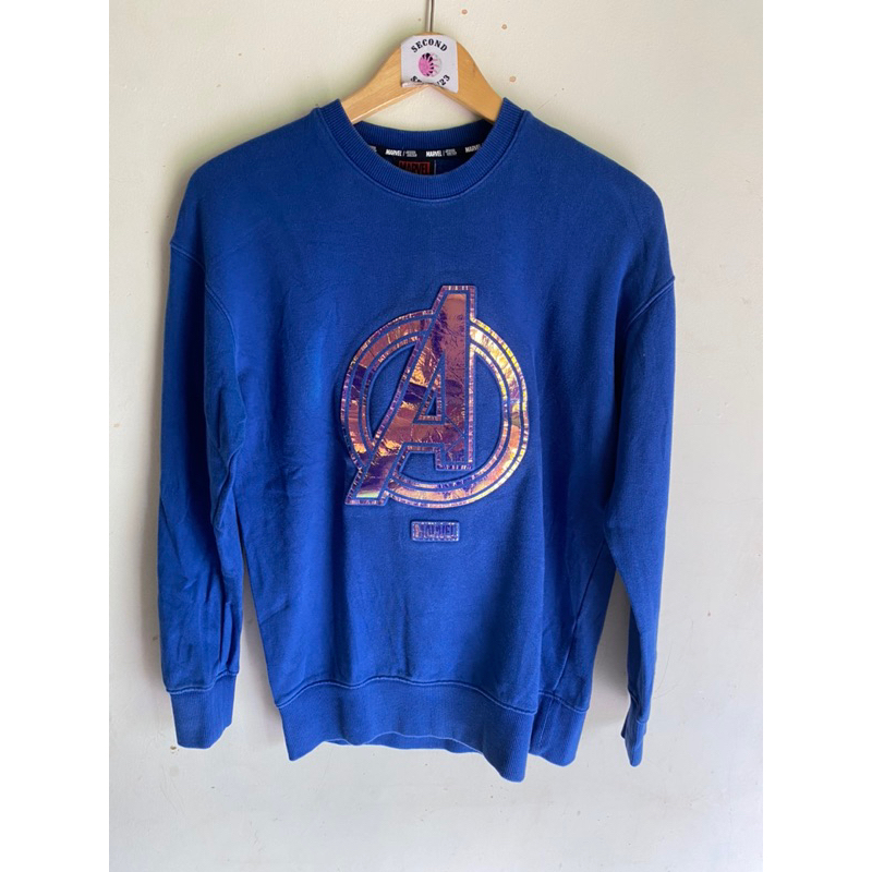 Crewneck Sweater Marvel Design United