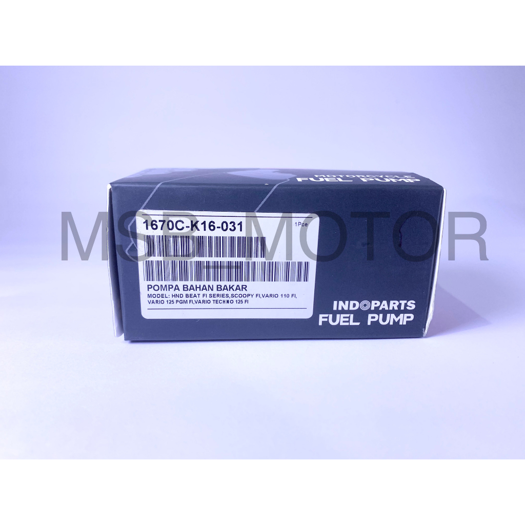 Pompa Bahan Bakar K16 Indoparts Fuel Pump Rotak