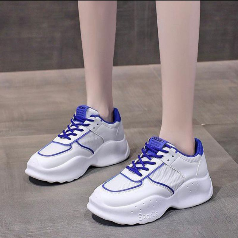 3113 Sepatu Wanita Import Sneakers Olahraga Murah