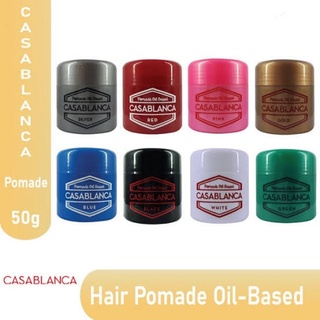 Casablanca Pomade 50gr / Casablanca Pomade oil Based / Pomade Oil Based / Pomade Murah