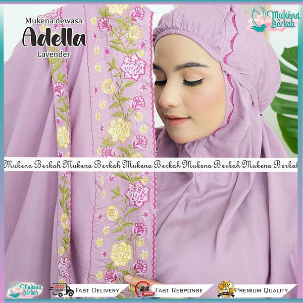 pusat mukena berkah mukena border tasik tas behel adella