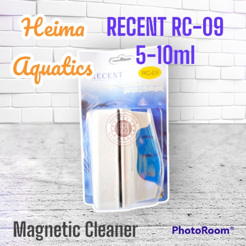 Pembersih Magnet Kaca Aquarium / Magnetic Cleaner 3-10mm Recent
