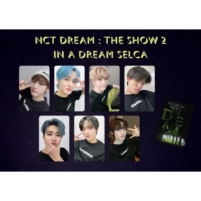 (COD) NCT Dream the dream show 2 selca pc photocard unofficial