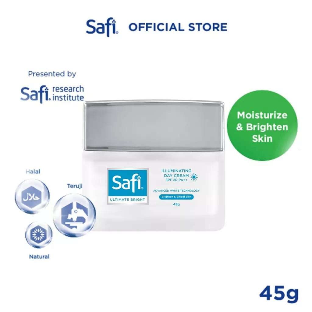 Safi Ultimate Bright Illuminating Day Cream 45gr (ukuran besar)