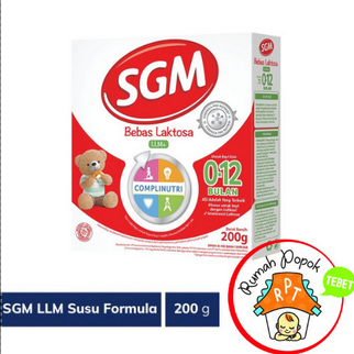 

SGM LLM+ Bebas Laktosa Susu Formula 200gram