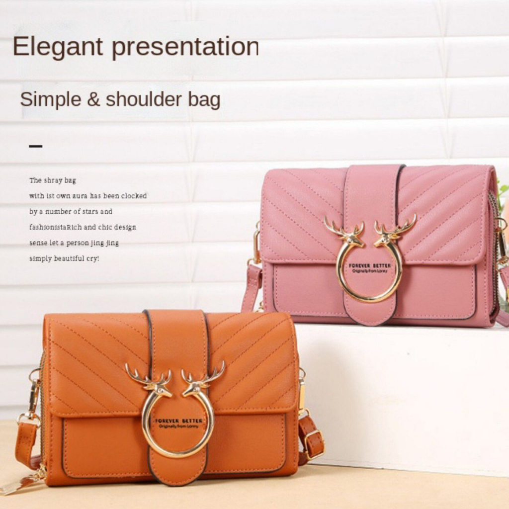 Tas wanita Sling bag Tas selempang wanita Tas sling bag wanita import Tas wanita terbaru Tas selempang wanita korea Sling