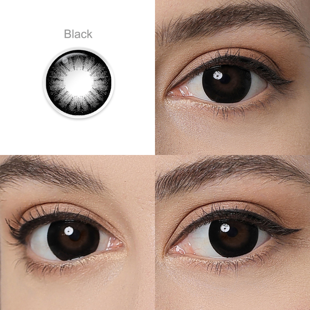 Magister Softlens Minus 14.5mm (-1.00 s/d -6.00) Diamond Seri Soflen Minus Soflens Grey Softlens Brown