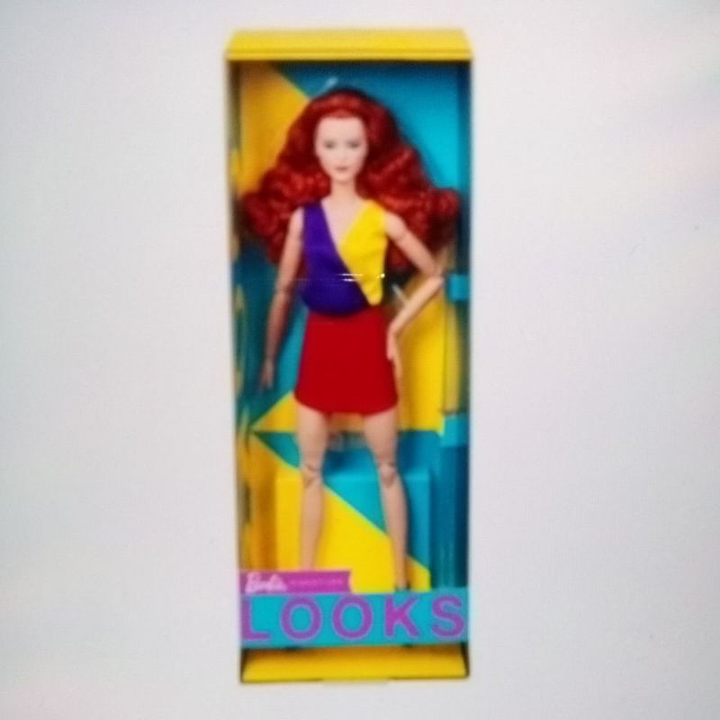 Barbie looks doll Curly red hair