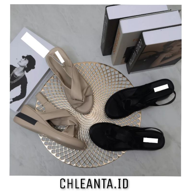 Sepatu Wedges Wanita Zara C069 Shoes Import