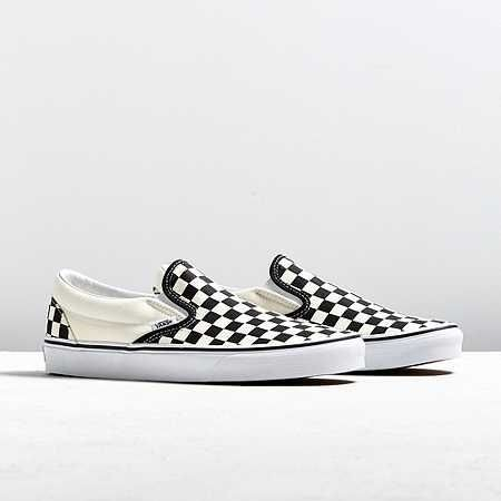 Sepatu vans pria slip on putih catur slip on pria polos slop motif